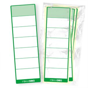 Rückenschilder itenga 33105856, grün