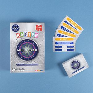 Produktbild für Kartenspiel Jumbo 19777, Wer Wird Millionär