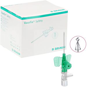 Produktbild für Kanülen B.Braun Vasofix Safety-W PUR, 50 Stück