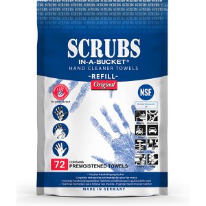 Reinigungstücher Scrubs 042270, Refill, Original, feucht