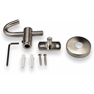 Produktbild für Garderobenhaken SO-TECH Evita, 108408, silber