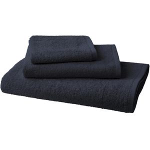 Produktbild für Handtuch NatureMark Frottier, schwarz, 30 x 50 cm