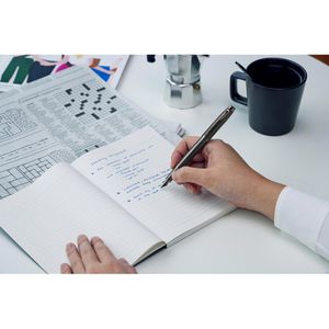 Produktbild für Füller Parker IM Monochrome Titanium PVD, Feder M