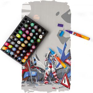 Produktbild für Acrylstifte Molotow One4All 227HS, Display-Set