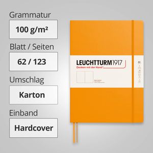 Produktbild für Notizbuch Leuchtturm1917 Master Slim, 368141, Karton Hardcover