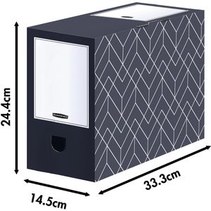 Produktbild für Archivbox Bankers-Box Decor Series, A4+
