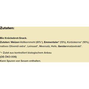 Produktbild für Cracker Dr.Kargs Vollkorn Snack, BIO