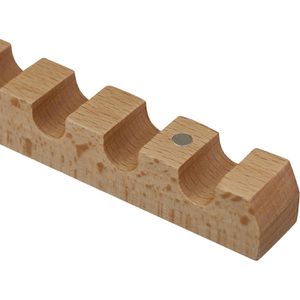 Produktbild für Türhaken Relaxdays 10037735, für Außenseite, 6 Haken, weiß