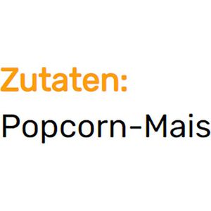 Produktbild für Popcorn Seeberger Popcorn-Mais
