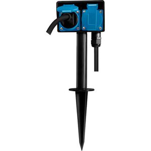 Produktbild für Gartensteckdose LogiLink LPS214, mit Erdspieß
