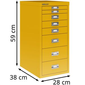 Produktbild für Schubladenschrank Bisley MultiDrawer, aus Metall