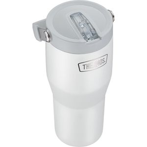 Produktbild für Thermobecher Thermos RS Flip Straw white mat, weiß