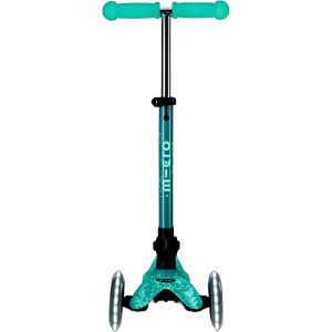 Produktbild für Scooter Micro Mini deluxe, mit 3 Rollen, aus Kunststoff, blau