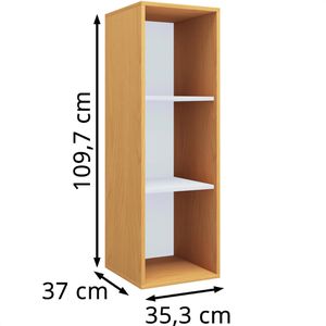 Produktbild für Aktenregal VCM Lona I XL, 917846, aus Holz