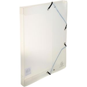 Produktbild für Heftbox Exacompta Crystal, 5962E, aus Kunststoff, A4