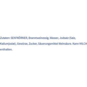 Produktbild für Senf Thomy Delikatess scharf, fein