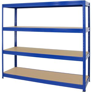 Weitspannregal PROREGAL DINO, 4 Holzböden