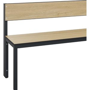 Produktbild für Umkleidebank CP-Möbel 8060-300, Sitzfläche Holz, 150 cm