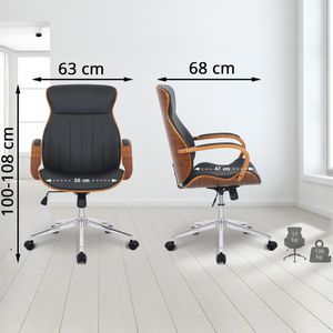 Produktbild für Bürostuhl CLP Melilla, 314327