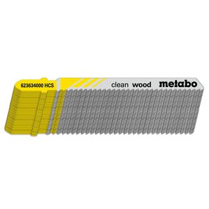 Stichsägeblätter Metabo 623703000, Clean Wood