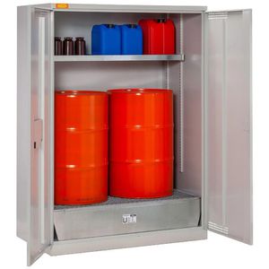 Umweltschrank CEMO Fassschrank 14/20, 11566, grau