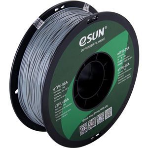 Produktbild für Filament eSUN eTPU-95A, TPU, grau