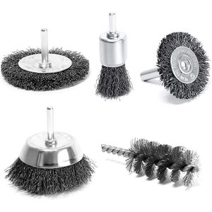 Drahtbürste S&R 135.001.005, 5-teiliges Set