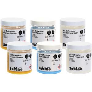 Produktbild für Raumduft Satino Eco Lufterfrischer, Nachfüller-Set, 6x 225ml