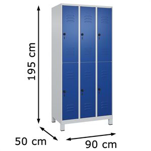 Produktbild für Spind CP-Möbel Classic PLUS, blau