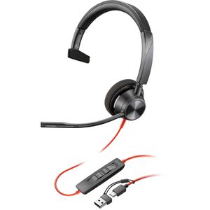 Produktbild für Headset Poly Blackwire 3310 Mono