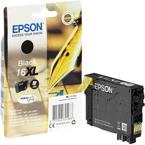 Tinte Epson 16XL C13T1631 Füller, schwarz