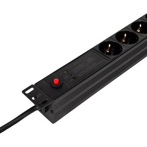 Produktbild für Steckdosenleiste LogiLink PDU7C02 PDU mit 2m Kabel