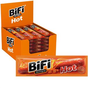 Produktbild für Fleischsnack BiFi Original Hot, herzhafte Salami