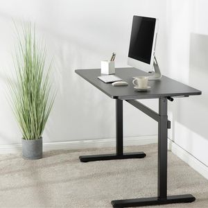 Produktbild für Schreibtisch LogiLink EO0027, schwarz / schwarz