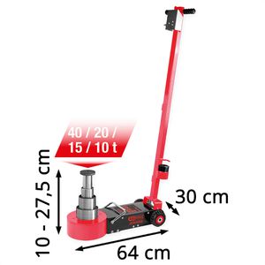 Produktbild für Rangierwagenheber KS-Tools Performance 160.1085