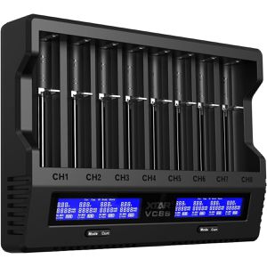 Produktbild für Akku-Ladegerät Xtar VC8S USB