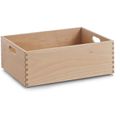 Holzkiste Zeller 13308, Buche lackiert