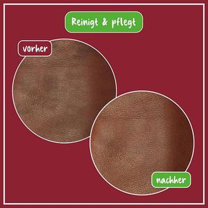 Produktbild für Lederpflege Poliboy 7402501, Clever Care, Lederfeuchttücher