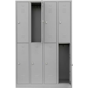 Produktbild für Spind Lüllmann 520240, lichtgrau