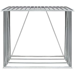 Produktbild für Holzunterstand vidaXL Holzlagerschuppen, grau