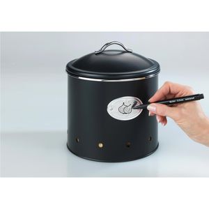 Produktbild für Vorratsdose Wenko Nero 54069100, aus Metall
