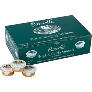 Produktbild für Wurstkonserve Carnella Fleisch-Aufstriche Mix mit Milcheiweiß