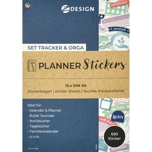 Produktbild für Sticker Zweckform Z-Design 51062, Tracker &amp; Orga
