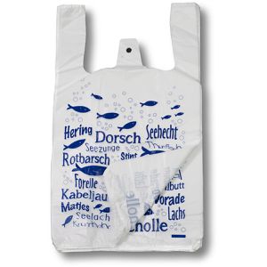 Produktbild für Plastiktüten dm-folien Fische, transparent