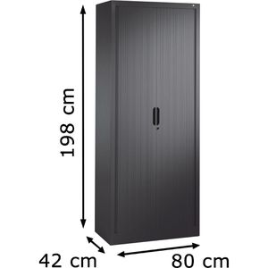 Produktbild für Rollladenschrank CP-Möbel Omnispace, aus Metall