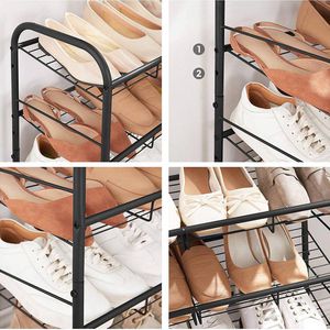 Produktbild für Schuhregal Songmics LMR067B01, aus Metall