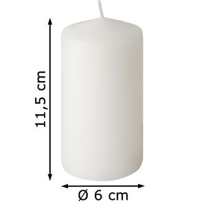 Produktbild für Kerzen Papstar 17994, Stumpenkerzen