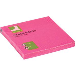 Produktbild für Haftnotizen Q-Connect KF10516, neonpink