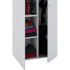 Produktbild für Mehrzweckschrank VCM Vandol 912200, weiß