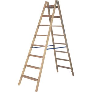 Stehleiter Krause Stabilo, 818355, beidseitig begehbar